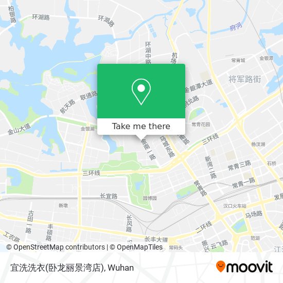 宜洗洗衣(卧龙丽景湾店) map