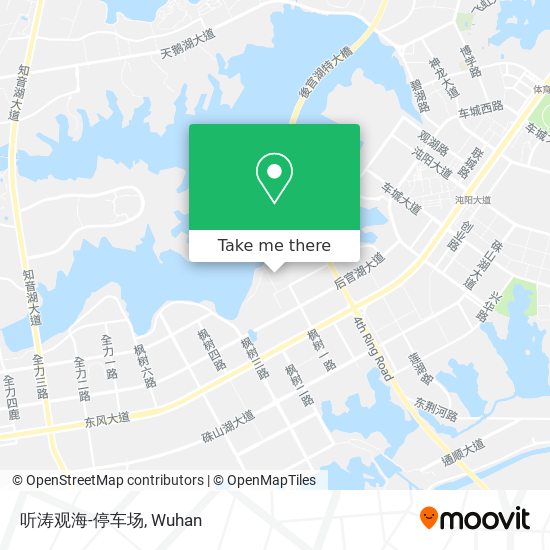 听涛观海-停车场 map