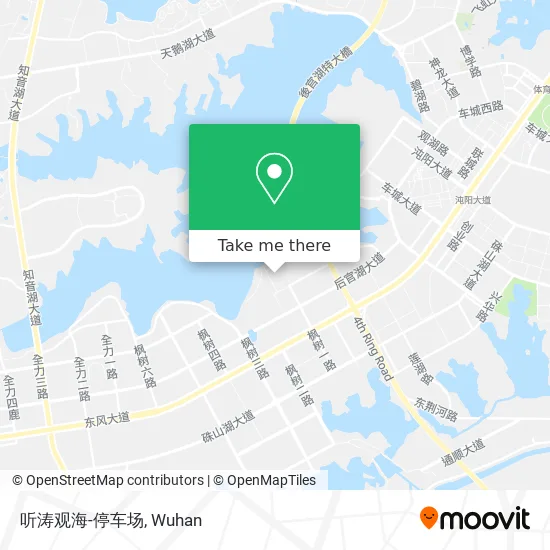 听涛观海-停车场 map