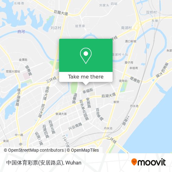 中国体育彩票(安居路店) map