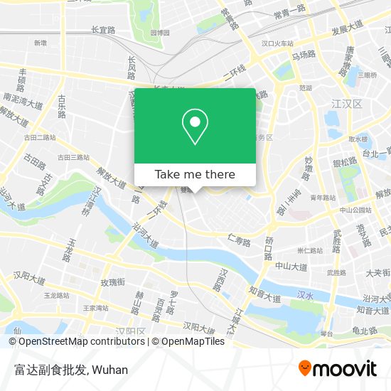 富达副食批发 map
