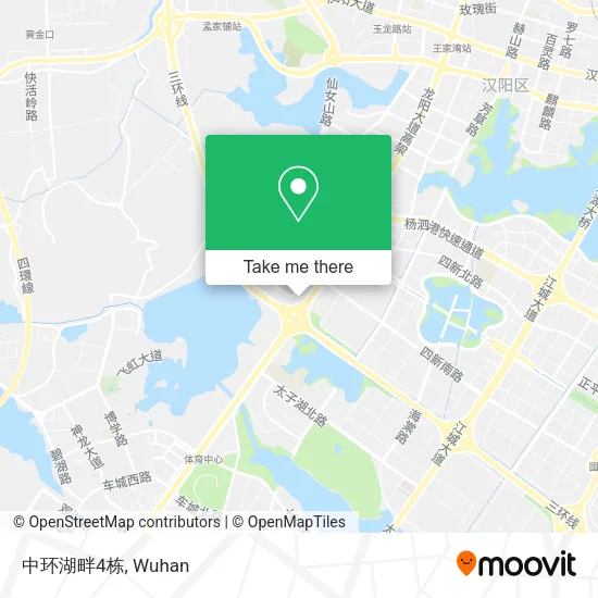 中环湖畔4栋 map
