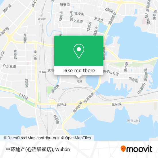 中环地产(心语驿家店) map