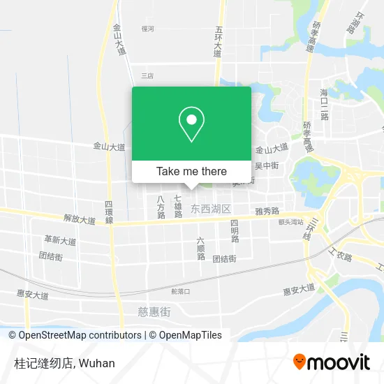 桂记缝纫店 map