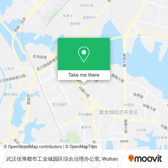 武汉佳海都市工业城园区综合治理办公室 map
