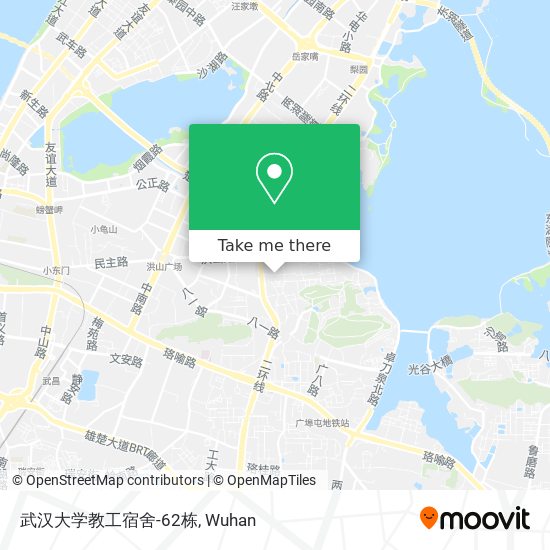 武汉大学教工宿舍-62栋 map