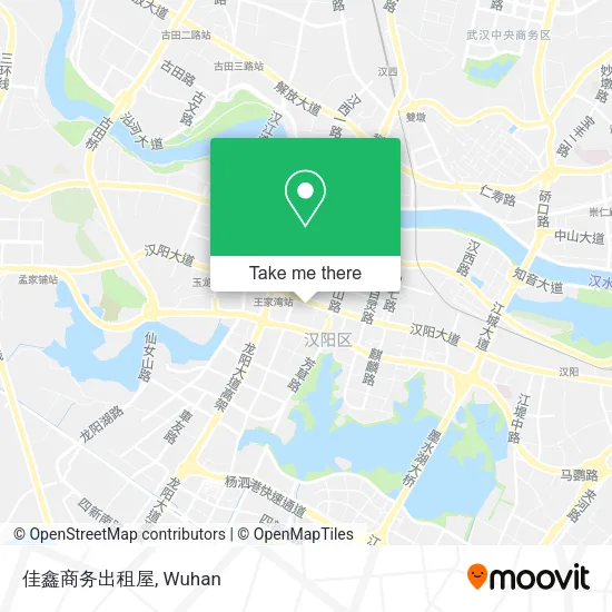 佳鑫商务出租屋 map