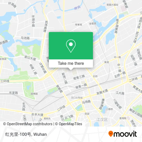 红光里-100号 map