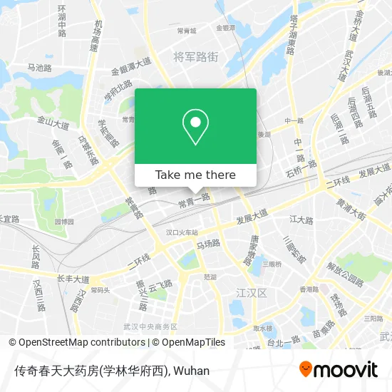 传奇春天大药房(学林华府西) map