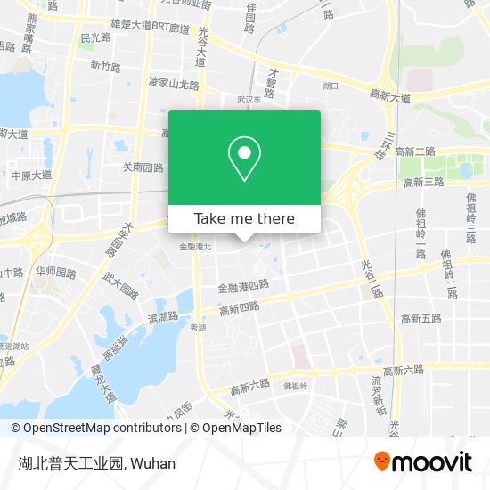 湖北普天工业园 map