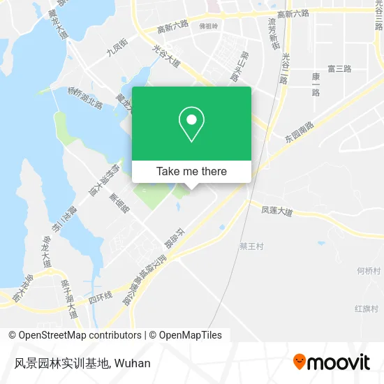 风景园林实训基地 map