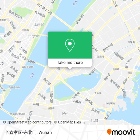 长鑫家园-东北门 map