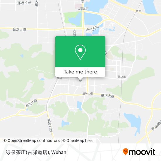 绿泉茶庄(古驿道店) map