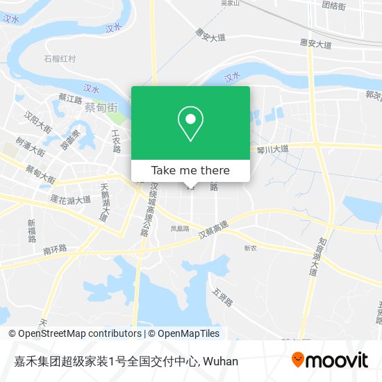 嘉禾集团超级家装1号全国交付中心 map