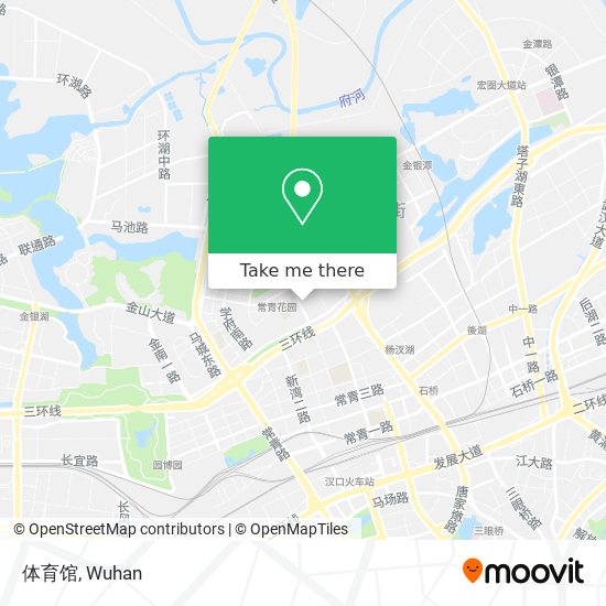 体育馆 map