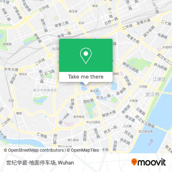 世纪华庭-地面停车场 map