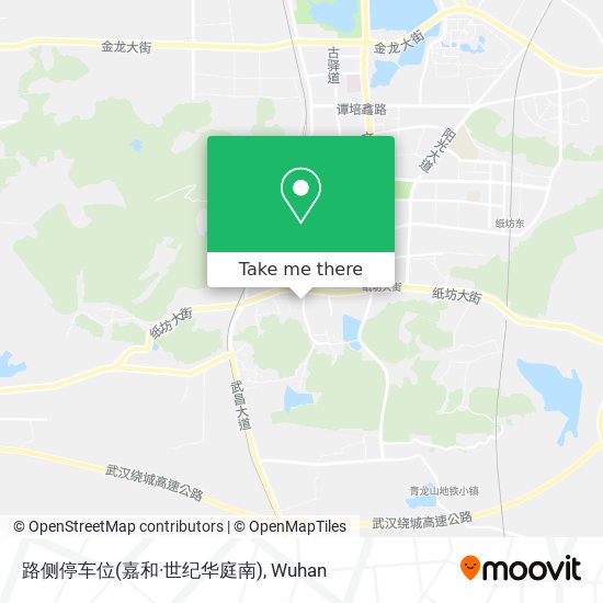 路侧停车位(嘉和·世纪华庭南) map