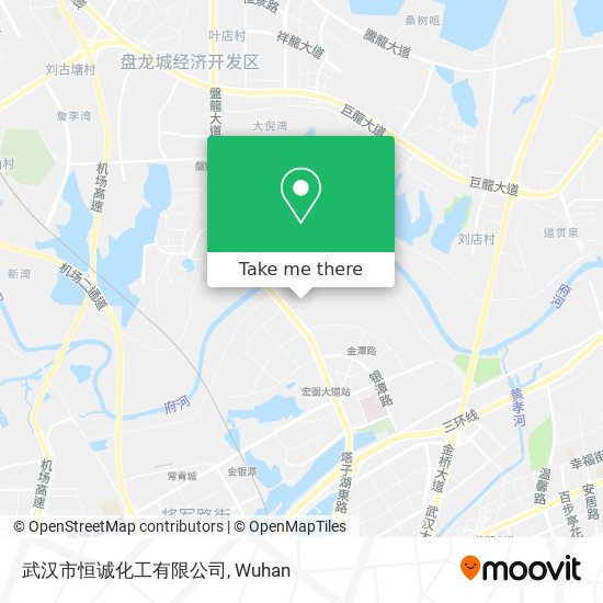 武汉市恒诚化工有限公司 map