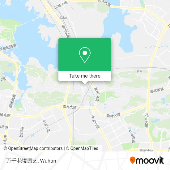 万千花境园艺 map