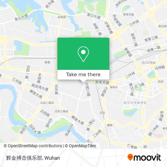 辉金搏击俱乐部 map