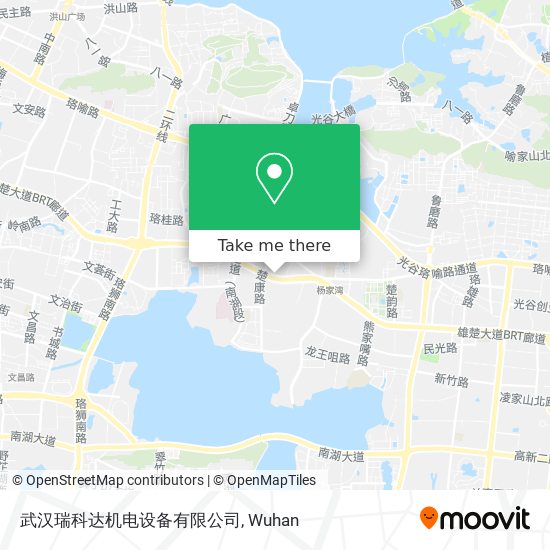 武汉瑞科达机电设备有限公司 map