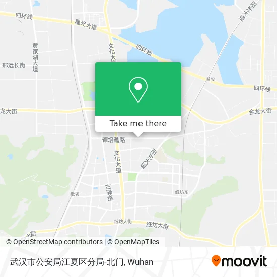 武汉市公安局江夏区分局-北门 map