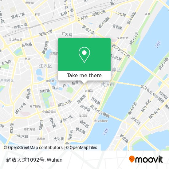 解放大道1092号 map