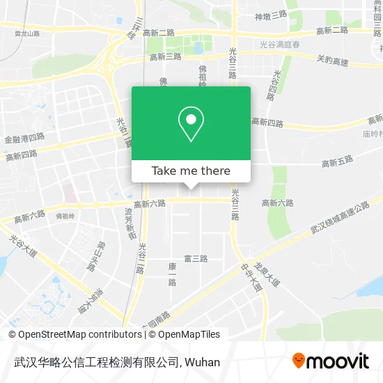 武汉华略公信工程检测有限公司 map