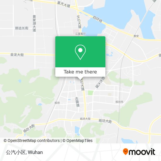 公汽小区 map