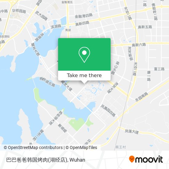 巴巴爸爸韩国烤肉(湖经店) map