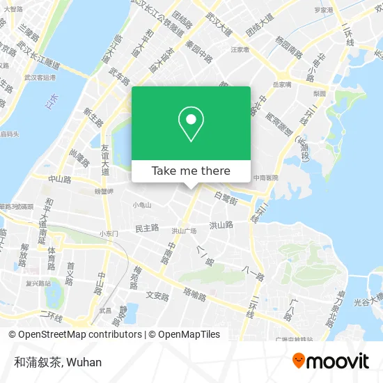 和蒲叙茶 map