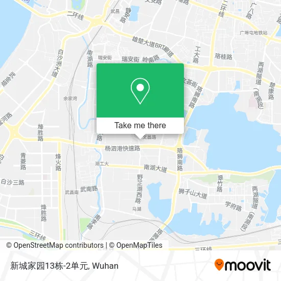 新城家园13栋-2单元 map