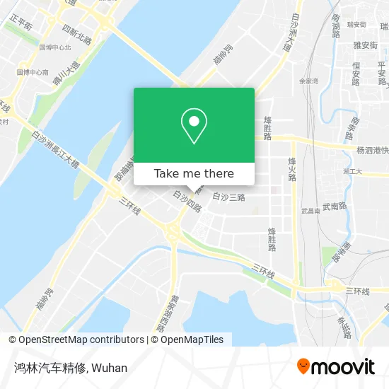 鸿林汽车精修 map