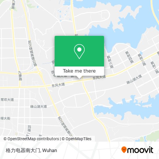 格力电器南大门 map