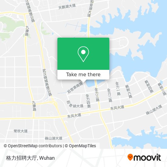 格力招聘大厅 map