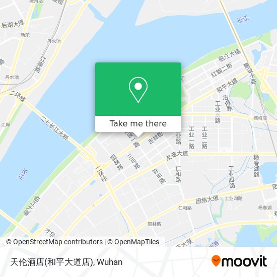 天伦酒店(和平大道店) map