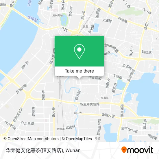 华莱健安化黑茶(恒安路店) map