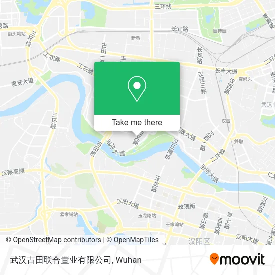 武汉古田联合置业有限公司 map