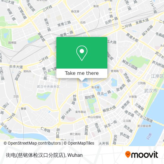 街电(慈铭体检汉口分院店) map