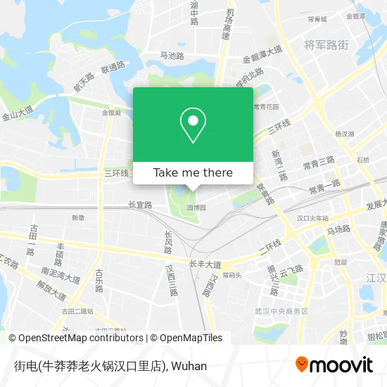街电(牛莽莽老火锅汉口里店) map