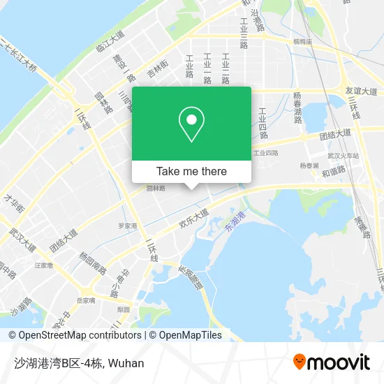 沙湖港湾B区-4栋 map