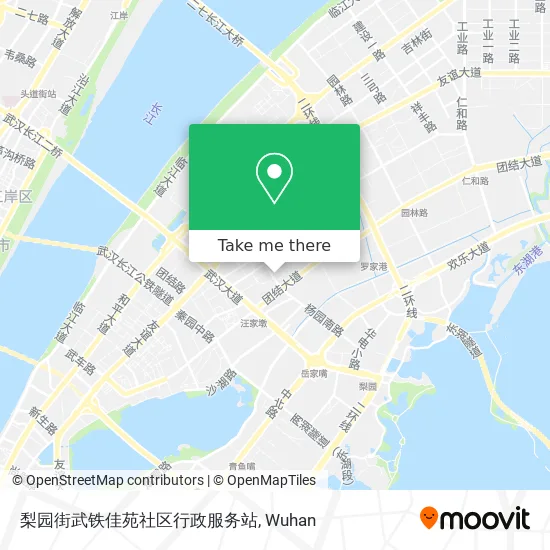梨园街武铁佳苑社区行政服务站 map