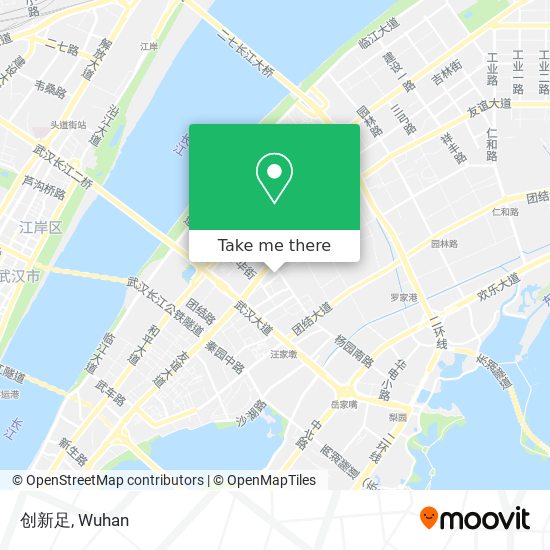 创新足 map