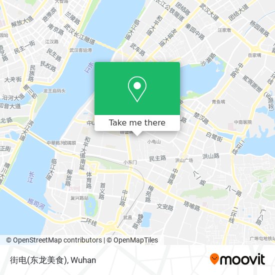 街电(东龙美食) map
