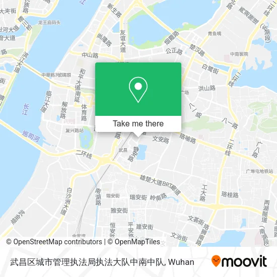 武昌区城市管理执法局执法大队中南中队 map