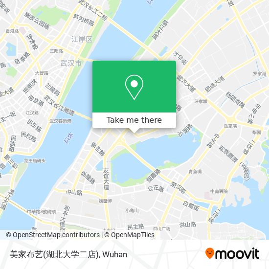 美家布艺(湖北大学二店) map