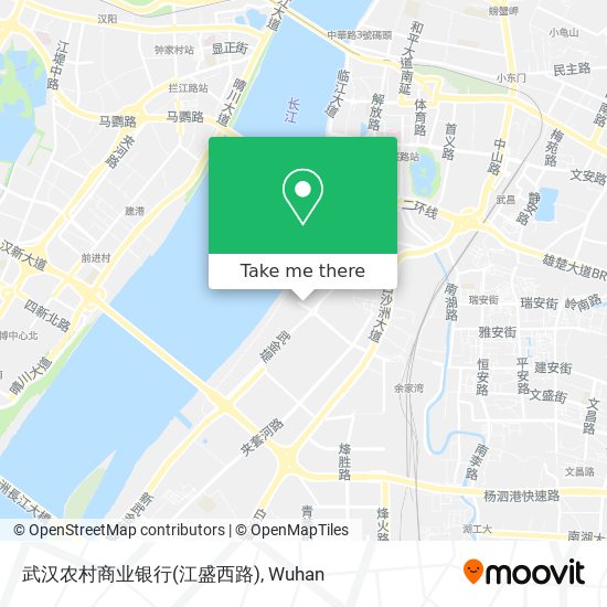 武汉农村商业银行(江盛西路) map