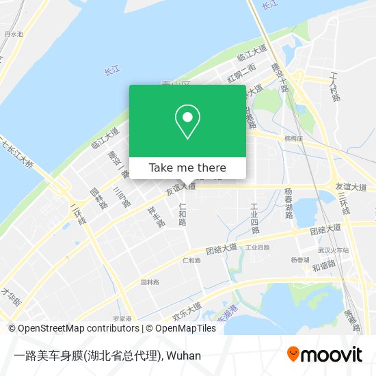 一路美车身膜(湖北省总代理) map