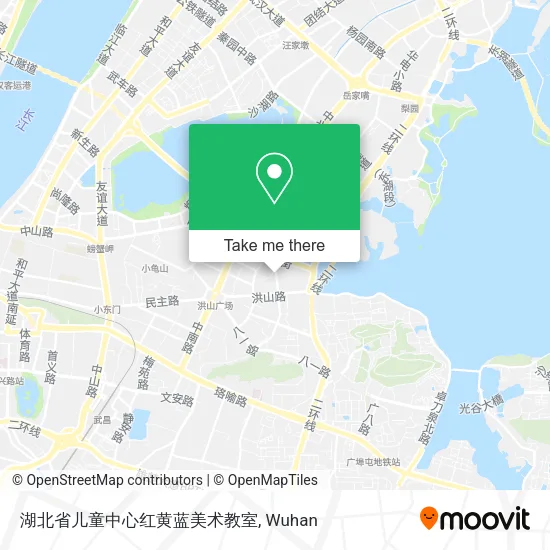 湖北省儿童中心红黄蓝美术教室 map
