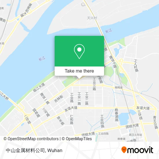 中山金属材料公司 map